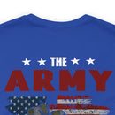 Noble Defenders: Military Design T-Shirt Celebrating the Army's Honor and Bravery