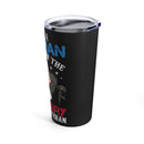 Fierce and Fearless: 20oz Military Design Tumbler for Women Veterans