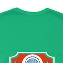 Unwavering Support: Military Design T-Shirt - 'With Bulletproof Pride, I Stand Forever Behind My Police Officer Daughter