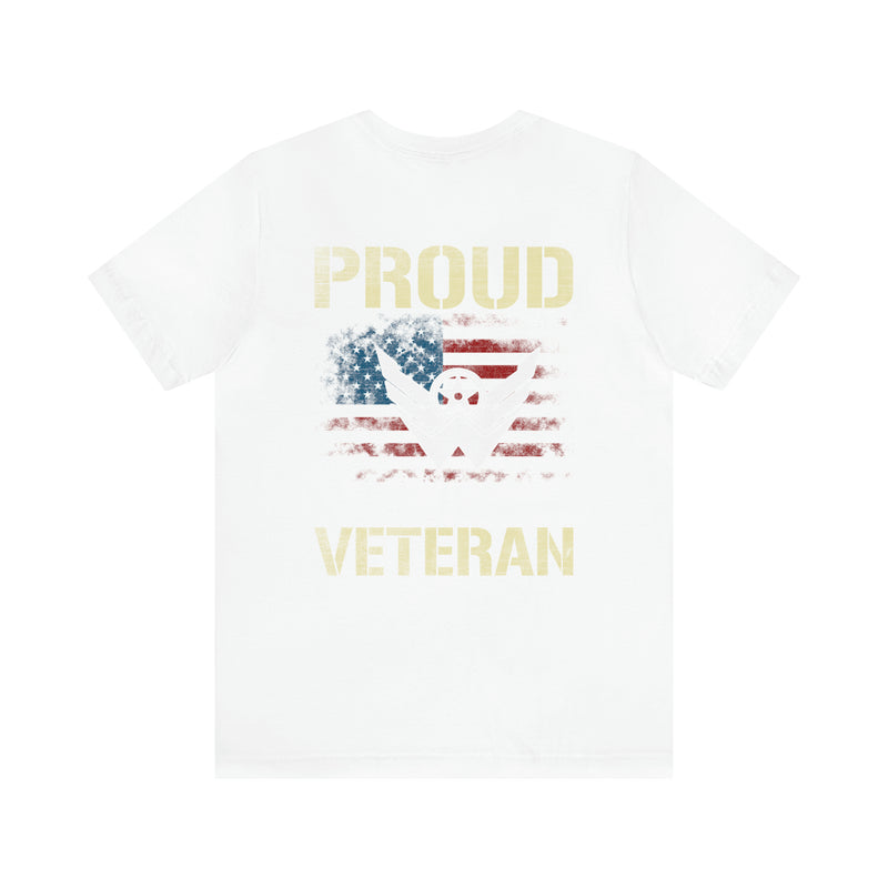 Proud Air Force Veteran: Military Design T-Shirt for True Heroes