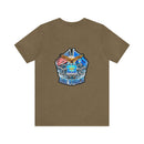 Taking Flight with Honor: Military T-Shirt with 'Double Flag Eagle U.S. AIRFORCE' Design