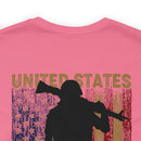 United States Veteran: Honoring Service with Military Design T-Shirt