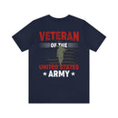 United States Army Veteran: Pride in Military Design T-Shirt