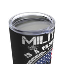 Bonded in Battle: Military Design Tumbler - 20oz