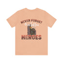 Honoring Our Heroes: 'Never Forget Our Fallen Heroes' Military Design T-Shirt