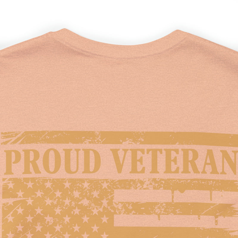 Proud U.S. Army Veteran: Military Design T-Shirt - Wear Your Valor