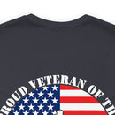 Pride in Service: 'Proud Veteran of the United States Army' Military Design T-Shirt
