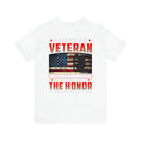 Honored Comrades: Military Design T-Shirt - Walking beside American Veterans with Pride