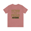 Proud Vietnam War Veteran: Military Design T-Shirt Commemorating Courage and Sacrifice