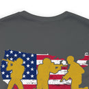 Honoring Courage: Veteran of the United States Army Military Design T-Shirt