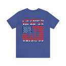 Proud to Be an American: Military Design T-Shirt Celebrating Patriotism