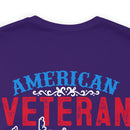 USA-Made Valor: Military Design T-Shirt - American Veteran, Serving with Honor