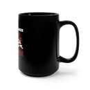 Proud Veteran 15oz Military Design Black Mug: Embrace Your Service, Never Apologize