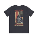 Embodying America's Ideals: Military Design T-Shirt Honoring Our Veteran's Legacy