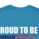 Pride in Unity: 'Proud to be a Military Family' Military Design T-Shirt