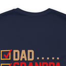 Dad, Grandpa, Veteran: Military Design T-Shirt Celebrating Family Heroes!