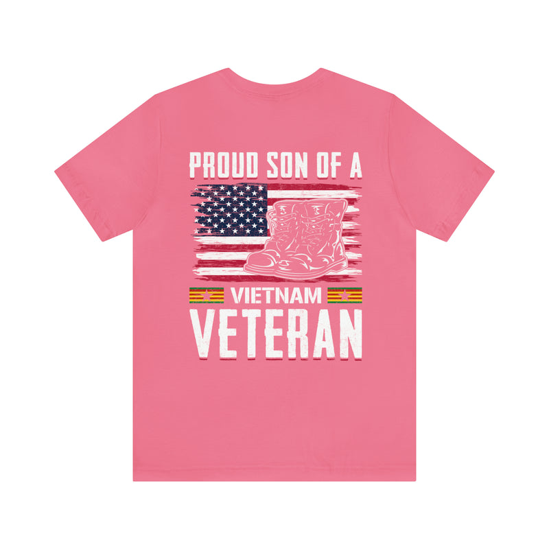 Proud Legacy: Son of a Vietnam Veteran Military Design T-Shirt