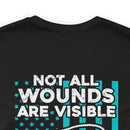 Not All Wounds Are Visible: PTSD T-Shirt T-Shirt Unveiling Hidden Battles