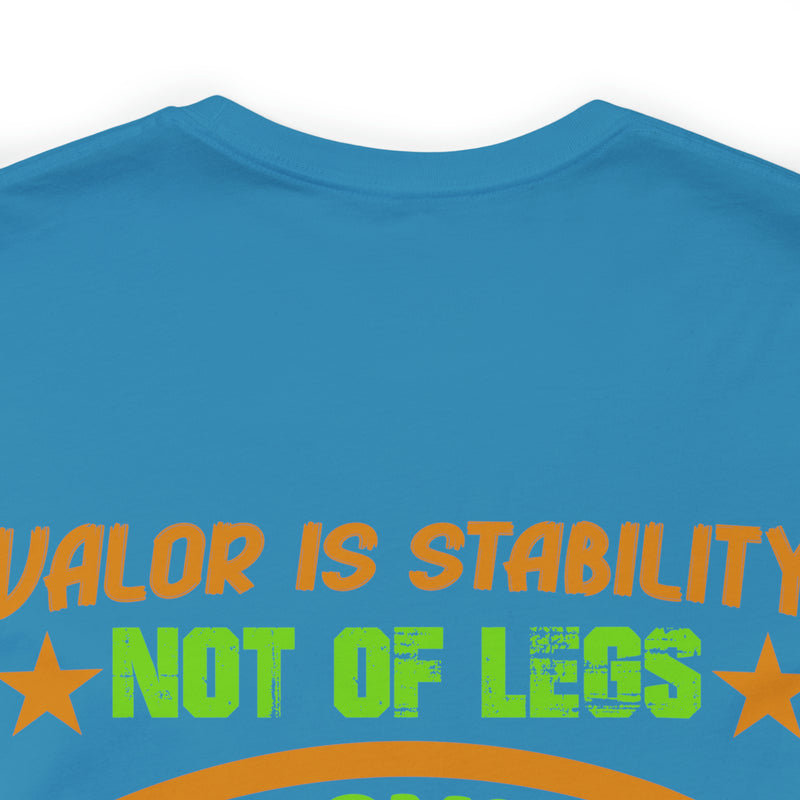 Soul of Valor: Military Design T-Shirt for Courageous Warriors