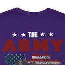 Noble Defenders: Military Design T-Shirt Celebrating the Army's Honor and Bravery