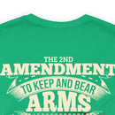 Defending My Family: 2nd Amendment Military Design T-Shirt