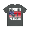Proud Veteran: Military Design T-Shirt Honoring Courage and Dedication
