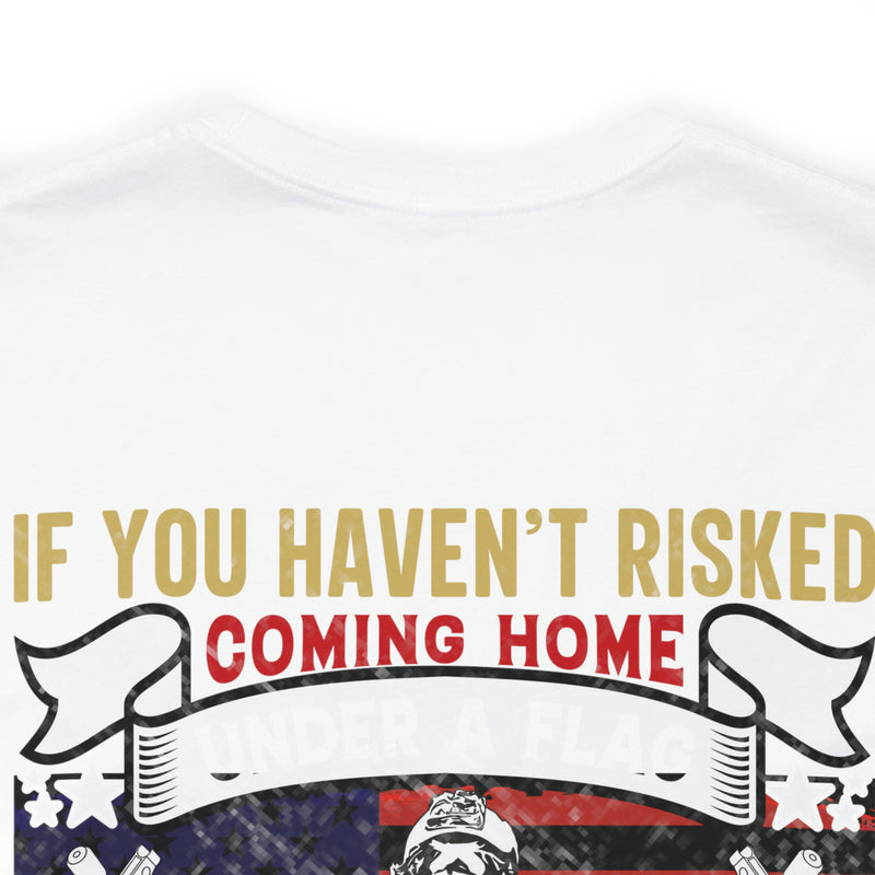 Proudly Worn: Military Design T-Shirt - Respecting the Sacrifice, Honoring the Flag