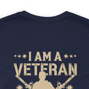 Combat-Inspired: I Am a Veteran - My Oath of Enlistment Has No Expiration Date T-Shirt
