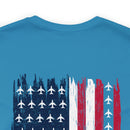 US Vector: Military Design T-Shirt Celebrating American Pride and Strength