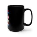 Proud American Veteran: 15oz Military Design Black Mug