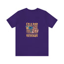 Triple Legacy: Dad, Grandpa, and Vietnam Veteran - Military Design T-Shirt Celebrating Generations