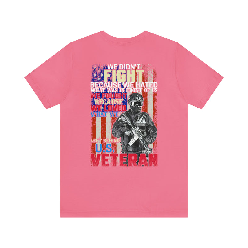 Proud U.S. Veteran: Military Design T-Shirt Celebrating Strong Women and Love for Country