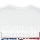 Underestimate No More: Military Design T-Shirt - U.S. Veteran, Proving Age Doesn't Define Valor