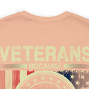 Veterans: American Heroes - Military Design T-Shirt for Patriotism and Appreciation