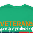 Nation's Pride: Military Design T-Shirt Celebrating Veterans