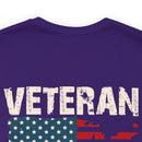 United States Army Veteran: Military Design T-Shirt Honoring Service and Sacrifice