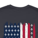 US Vector: Military Design T-Shirt Celebrating American Pride and Strength