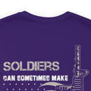 Intelligent Valor: Military Design T-Shirt Celebrating Adaptive Decision-Making