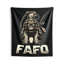 FAFO Try Me Angry Grenade Tapestries