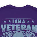 Eternal Oath: Military Design T-Shirt - 'I Am a Veteran - My Oath of Enlistment Has No Expiration Date