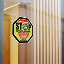 Autism Awareness Safety Stop Sign Sticker