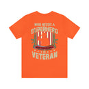 Grandpa, My Superhero: Military Design T-Shirt Celebrating the Veteran Legacy