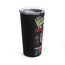 Proud Veteran Gift: 20oz Military Design Tumbler for the Well-Cared and Appreciated