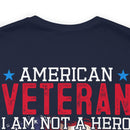 Honoring American Veterans: Walking Beside Heroes T-Shirt with Military Design - Celebrating the Honor