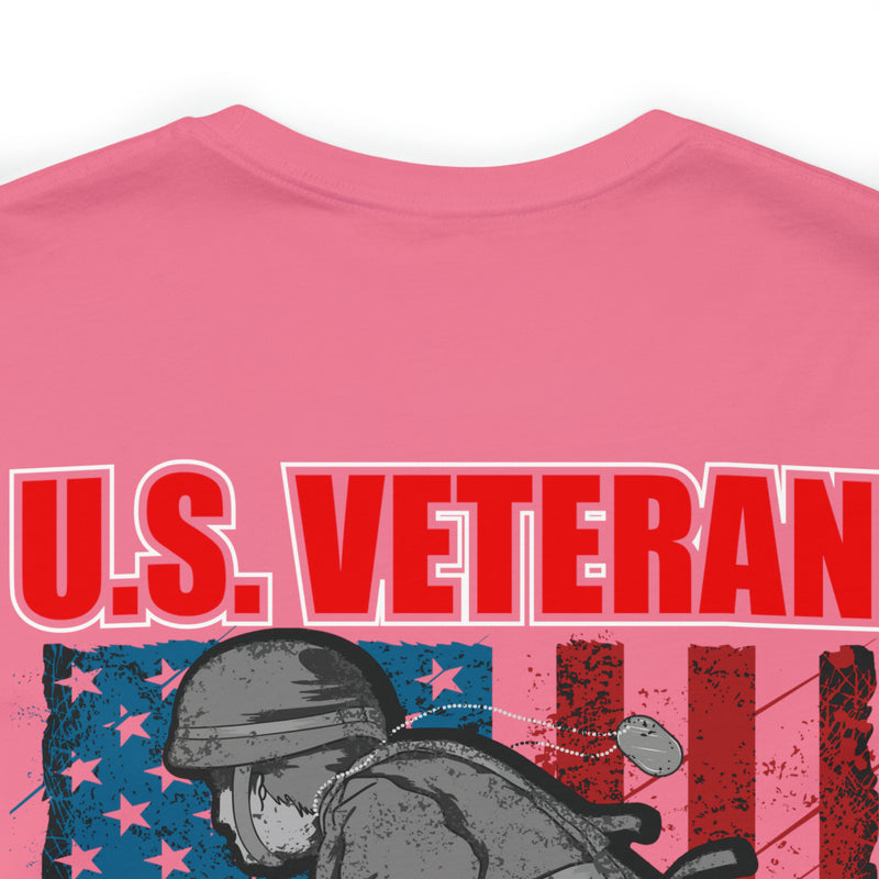 Defender of Liberty and Freedom: U.S. Veteran Military Design T-Shirt