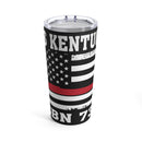 USS Kentucky SSBN 737: 20oz Military Design Tumbler - Black Background Edition