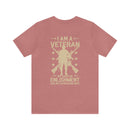 Combat-Inspired: I Am a Veteran - My Oath of Enlistment Has No Expiration Date T-Shirt