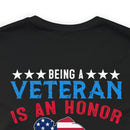Honored Veteran, Priceless Grandpa: Military Design T-Shirt Celebrating Legacy
