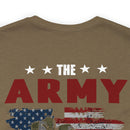 Noble Defenders: Military Design T-Shirt Celebrating the Army's Honor and Bravery