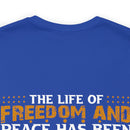 Freedom's Ambassador: Military Design T-Shirt - Brought to You by a Veteran